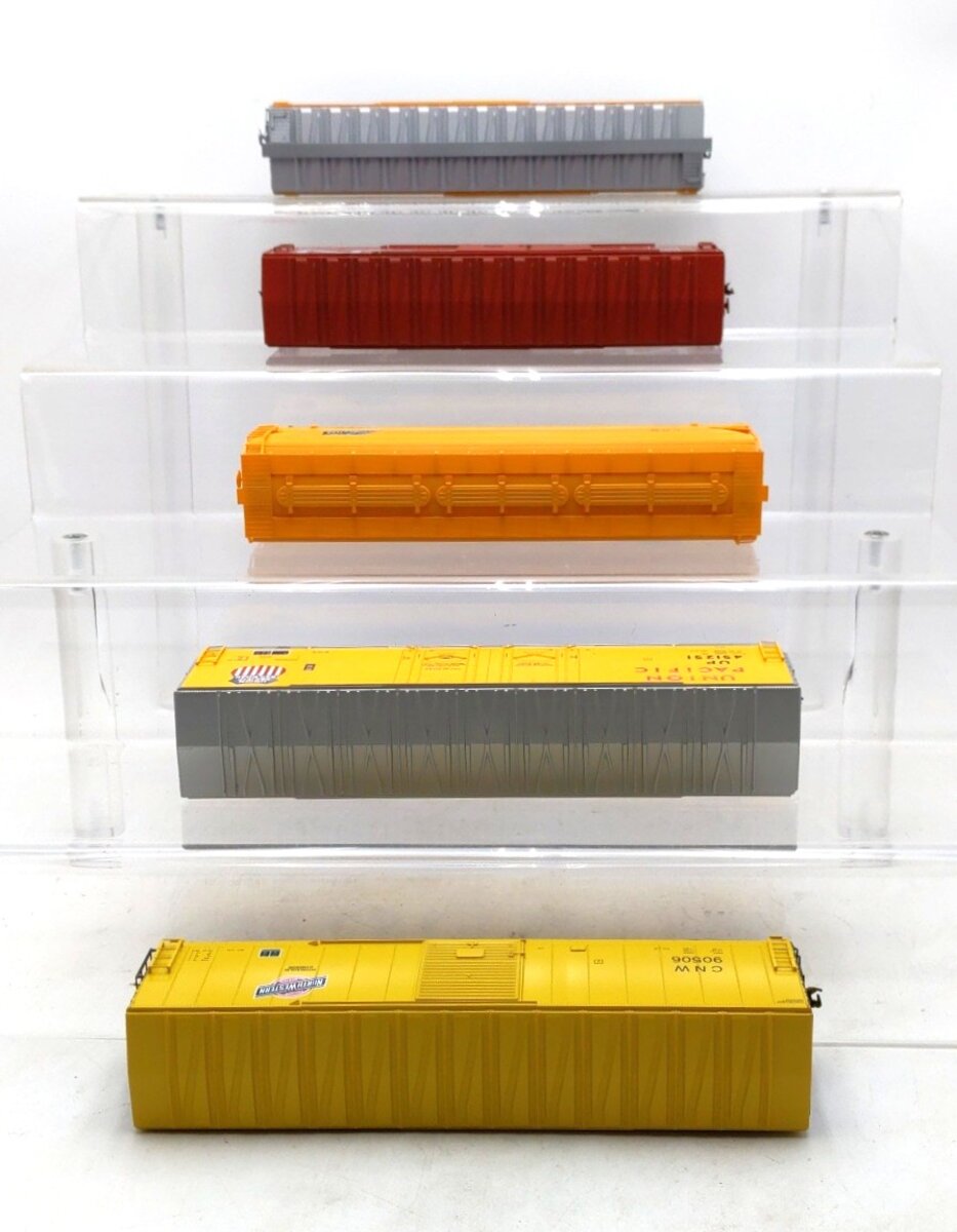 S Scale Assorted Freight Cars (Scale Wheels) [5] EX