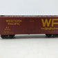 American Models 207 S Gauge Western Pacific Boxcar #61053-Scale EX/Box
