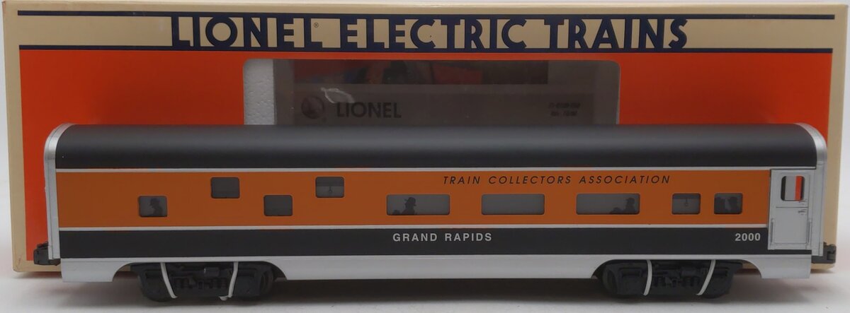 Lionel 6-52191 O Gauge TCA Grand Rapids Duplex Aluminum Car #2000 NIB