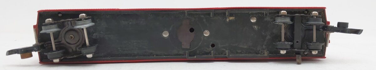 American Flyer 718 Vintage S New Haven Red Operating Mail Pickup Car VG/Box