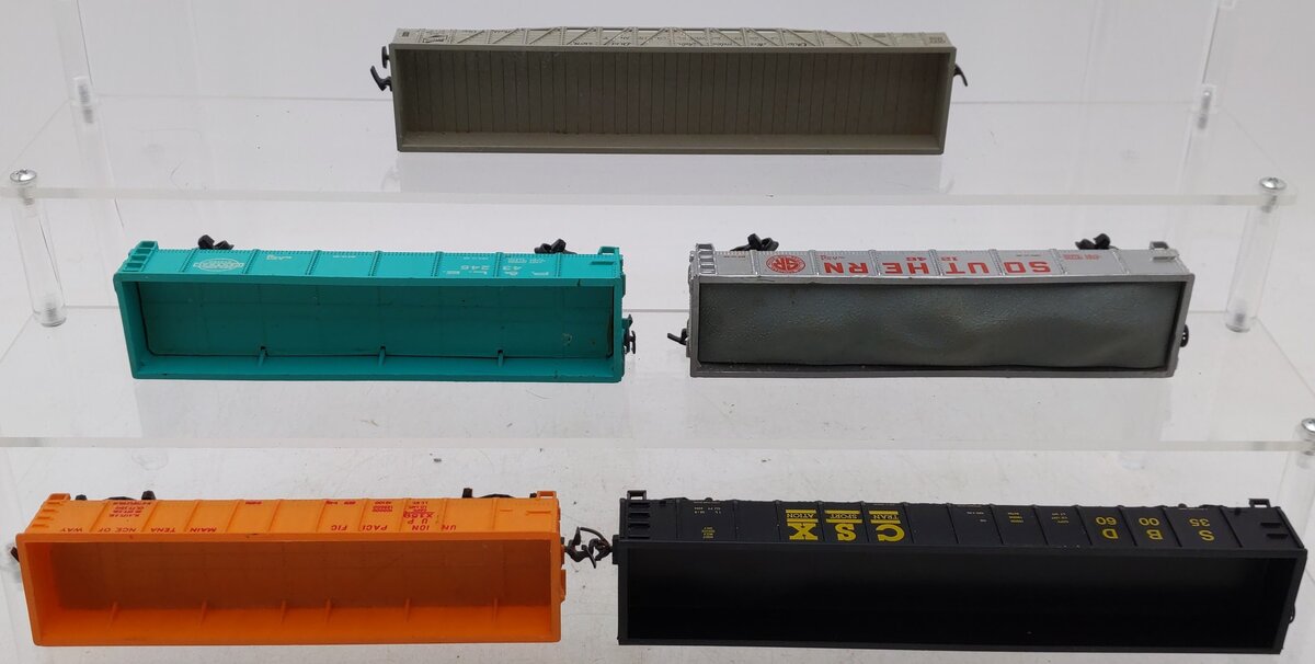 HO Scale Assorted Gondola Freight Cars [5] VG