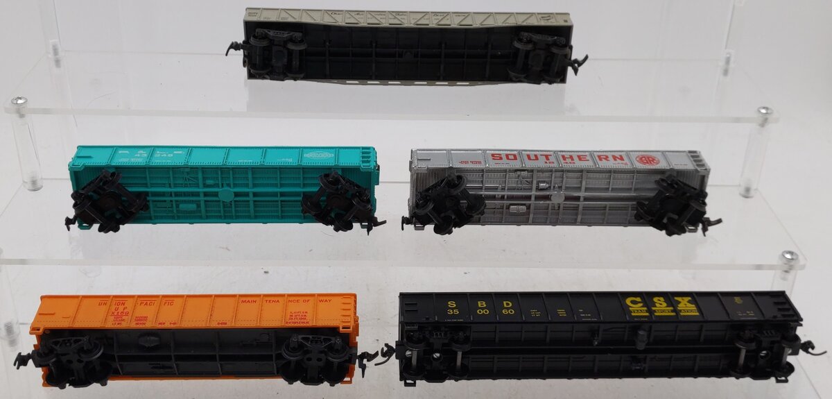 HO Scale Assorted Gondola Freight Cars [5] VG