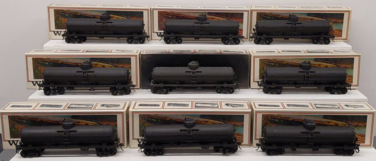 Williams Assorted 0100 O Tank Car Kits-Assembled [9]/Box