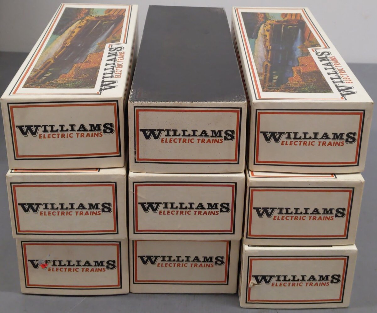 Williams Assorted 0100 O Tank Car Kits-Assembled [9]/Box