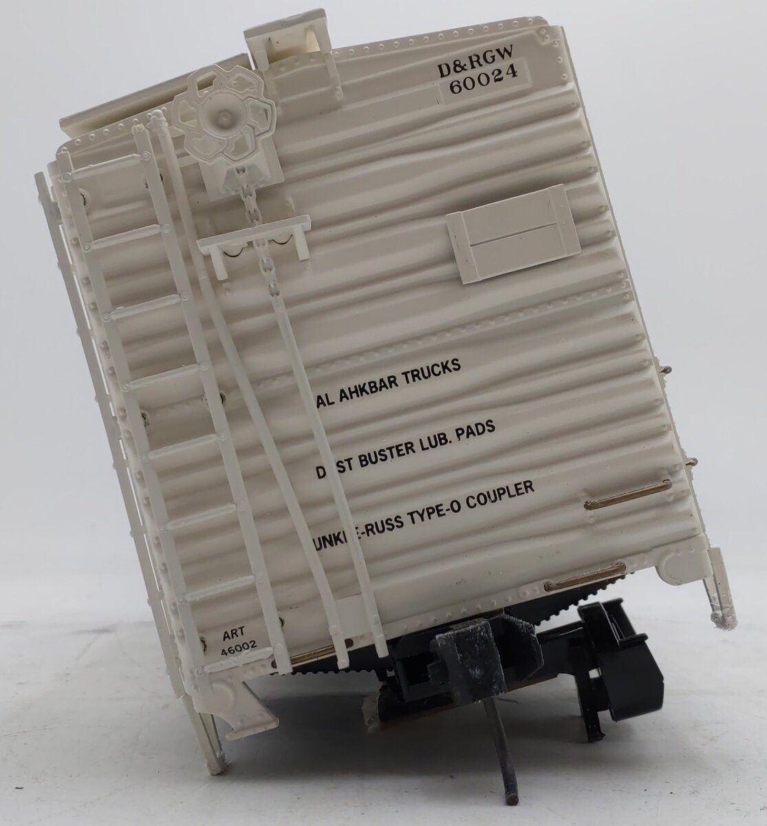Aristo-Craft 46002 G Scale D&RGW/Rio Grande-4 #60024 Boxcar w/ Metal Wheels VG/Box