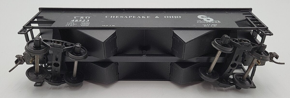 Weaver 902 O Scale Chesapeake & Ohio Offset 2 Bay Hopper #48523 [2 Rail] VG