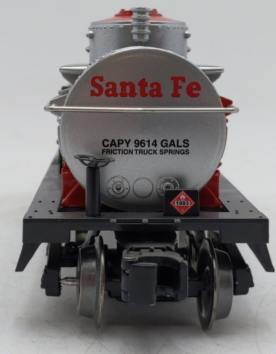 Menards 279-3974 O Gauge Santa Fe Tank Car #6185 EX/Box