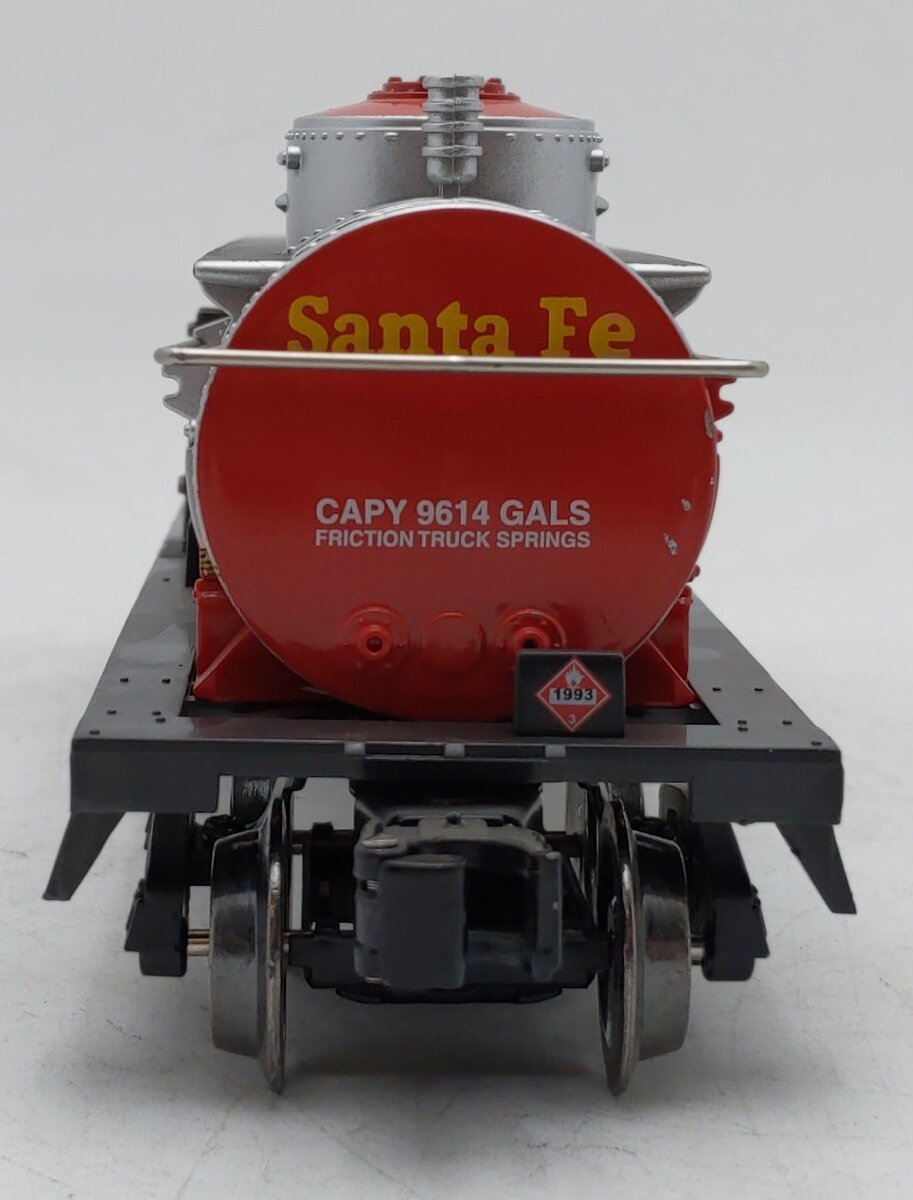 Menards 279-3974 O Gauge Santa Fe Tank Car #6185 EX/Box