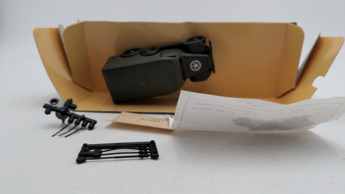 Solido 6004 1:50 Scale Les Militaires Collection 1 USA Army Truck Dodge WC 54 EX/Box