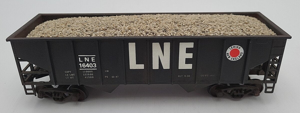 Weaver O Scale Lehigh Valley Hopper Car 2-Rail Custom Weathered