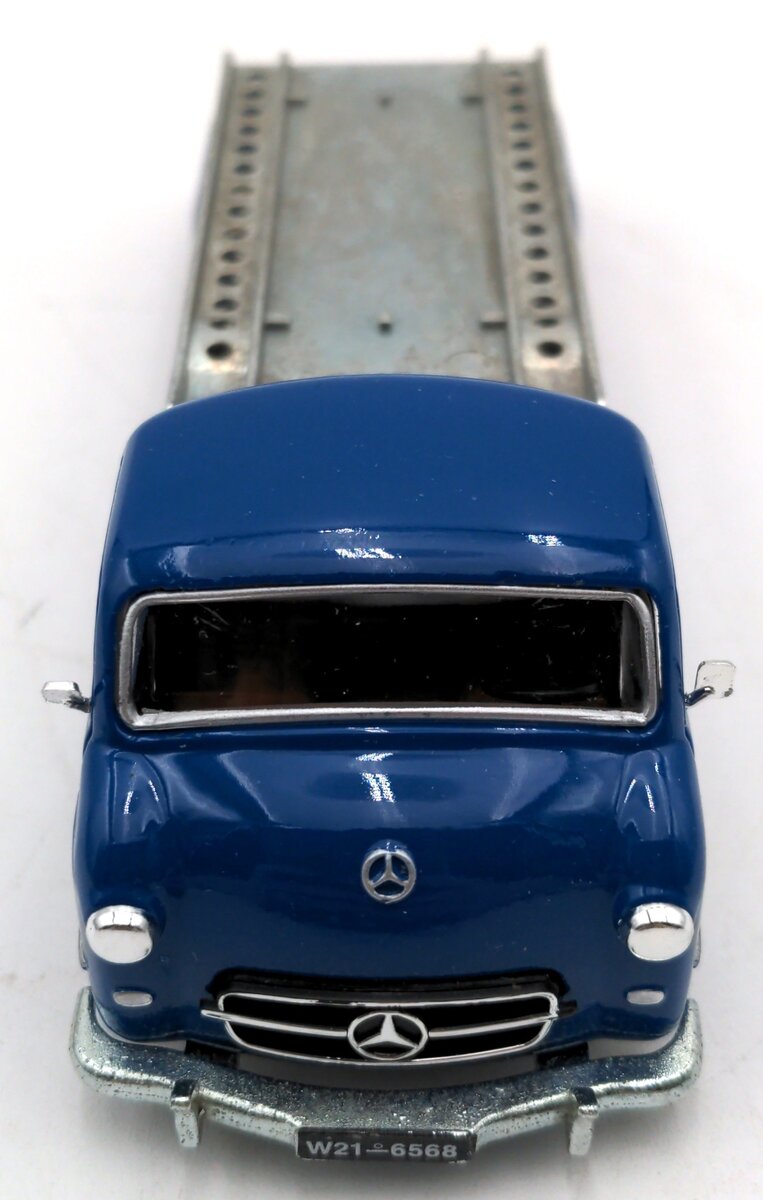 Conrad 1034 1:43 Mercedes Benz Racing Transporter Car Carrier EX/Box