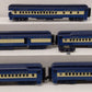MTH 20-4021 O Gauge Jersey Central 70' Madison Passenger Car Set (Set of 5) VG/Box
