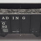 Weaver 84592 O Gauge Reading 2-Bay Hopper W/Load 2-Rail VG