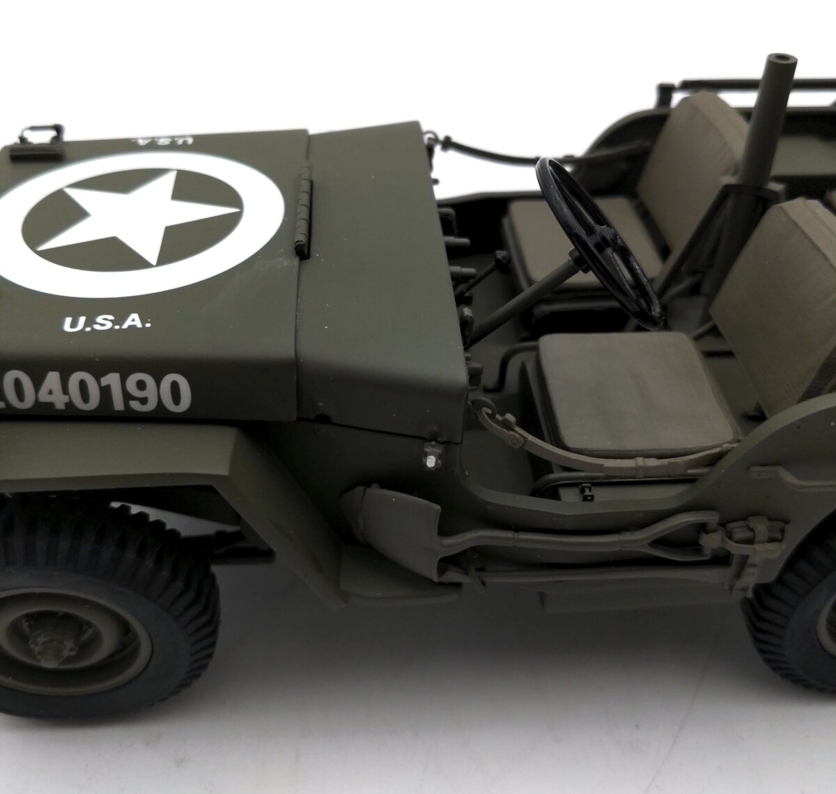 Danbury Mint 1:16 World War II Jeep EX/Box