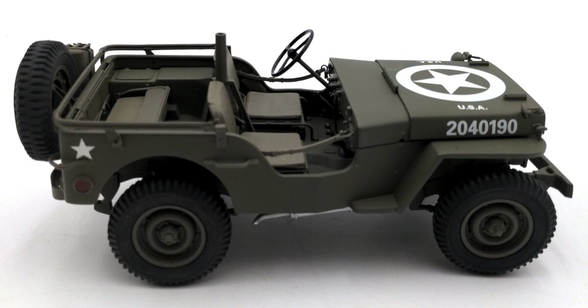 Danbury Mint 1:16 World War II Jeep EX/Box