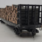 Atlas 7279-2 O Illinois Central GSC Pulpwood Flat Car #7822 (2-Rail) EX/Box