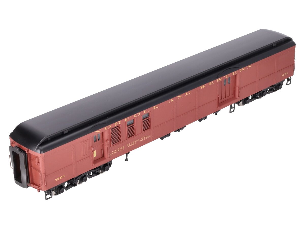 Golden Gate Depot O Norfolk & Western Heavy Weight RPO Car #1201 (2-Rail) LN/Box