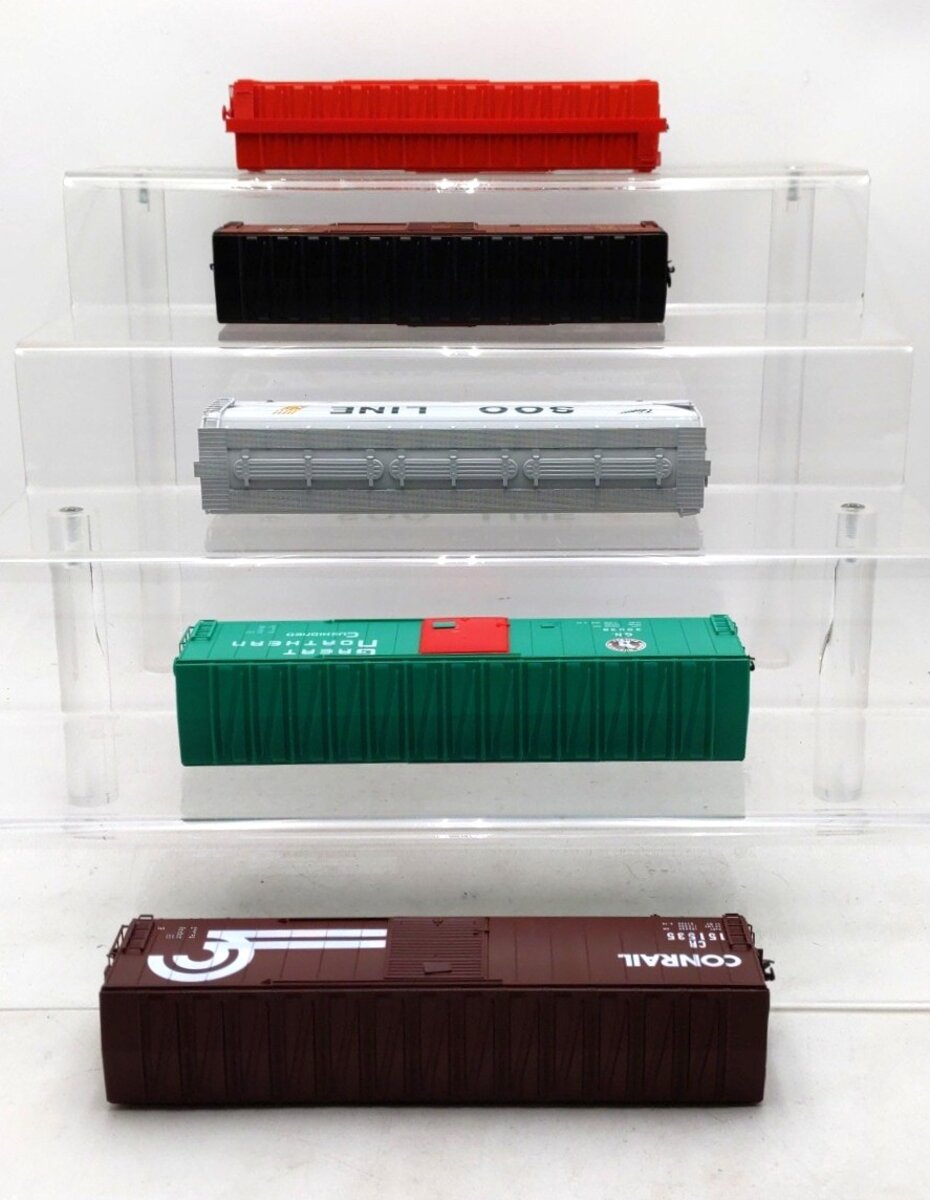 Pacific Rail & Other S Scale Assorted Freight Cars [5] EX
