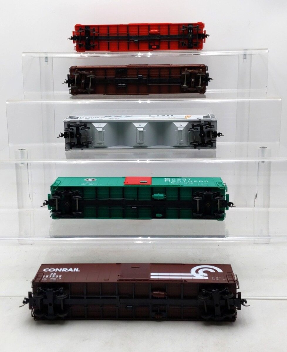 Pacific Rail & Other S Scale Assorted Freight Cars [5] EX