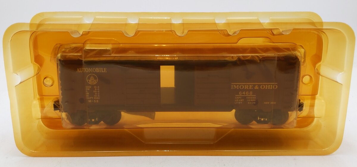 Lionel 6-39227 O Gauge B&O 6468 Double Door Automobile Boxcar (Set of 3) NIB