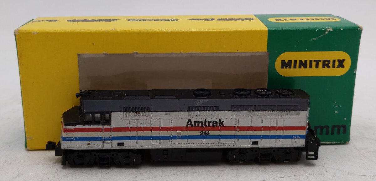 Trix 2923 N Scale Amtrak Diesel Locomotive #314 EX/Box