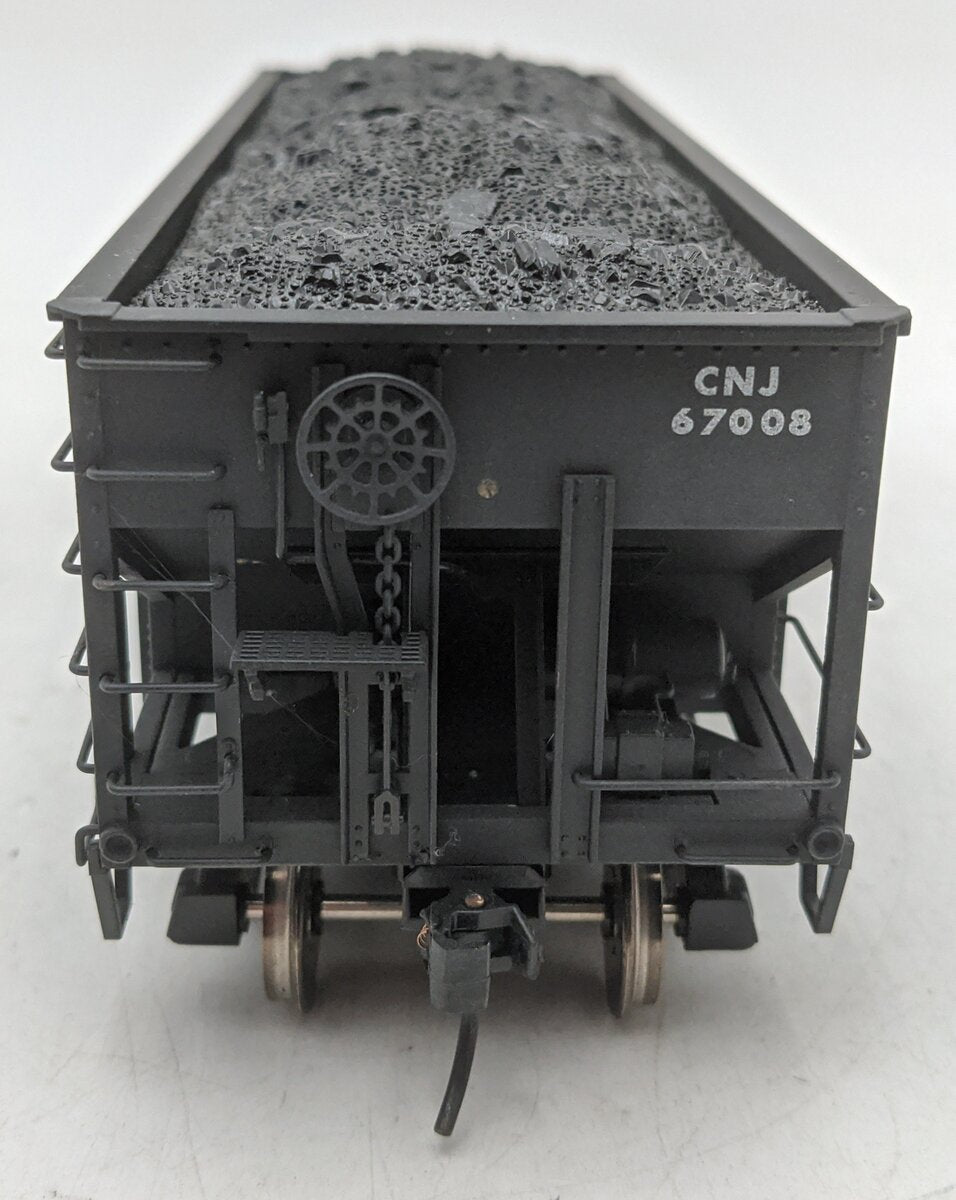 Atlas 7753-1 O Central of New Jersey 55-Ton Fishbelly Hopper #67008 (2-Rail) EX/Box