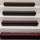 Weaver G1234S O Scale Lehigh Valley 4 Car Passenger Set (2-Rail) EX/Box