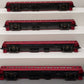 Weaver G1234S O Scale Lehigh Valley 4 Car Passenger Set (2-Rail) EX/Box
