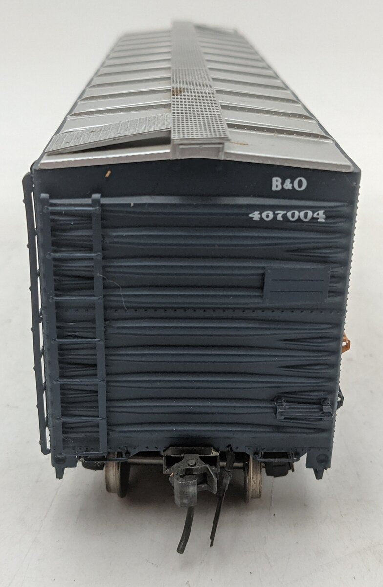 InterMountain 24146S-01 O Scale B&O 40' Single Door Boxcar #467004 (2-Rail) VG/Box