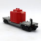 Lionel 2461 Vintage O Postwar Die-cast Flatcar w/ Red Transformer