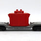 Lionel 2461 Vintage O Postwar Die-cast Flatcar w/ Red Transformer