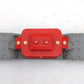 Lionel 2461 Vintage O Postwar Die-cast Flatcar w/ Red Transformer