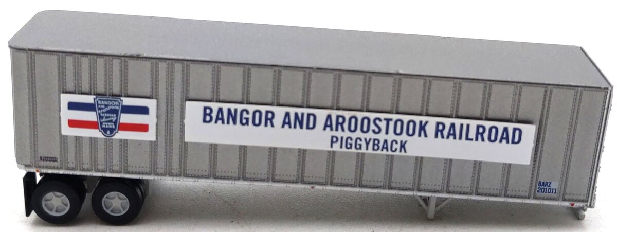 Athearn 15137 N Bangor and Aroostook Railroad 40' Exterior Post Trailer #201011
