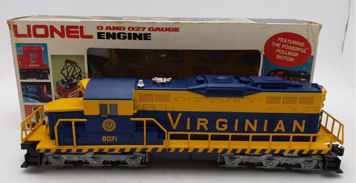 Lionel 6-8071 O Gauge Virginian SD-18 Diesel Locomotive LN/Box