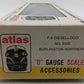 Atlas 6102 O Scale Burlington Northern F-9 Diesel Locomotive #853 (2-Rail) VG/Box