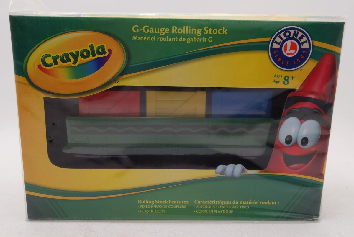 Lionel 7-11552P Crayola G-Gauge Gondola MT/Box