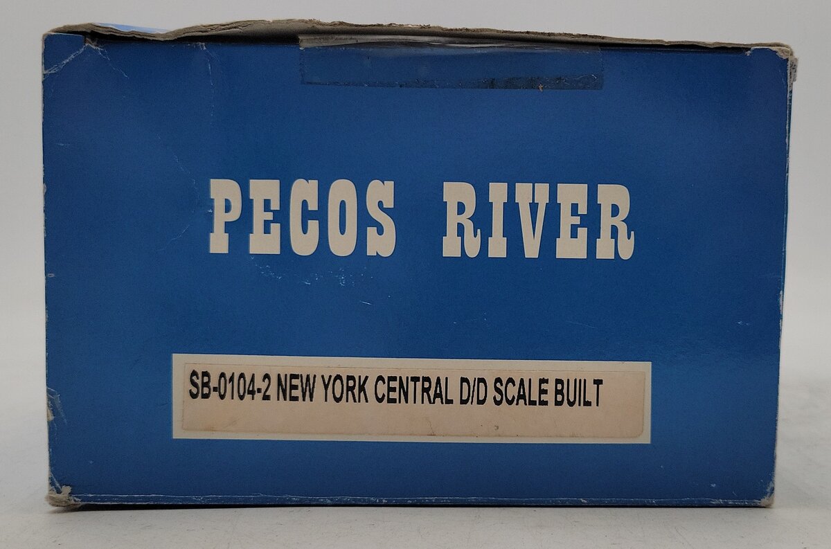 Pecos River Brass SB-0104-2 O New York Central Double Door Boxcar #74649 2-Rail EX/Box