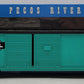 Pecos River Brass SB-0104-2 O New York Central Double Door Boxcar #74649 2-Rail EX/Box