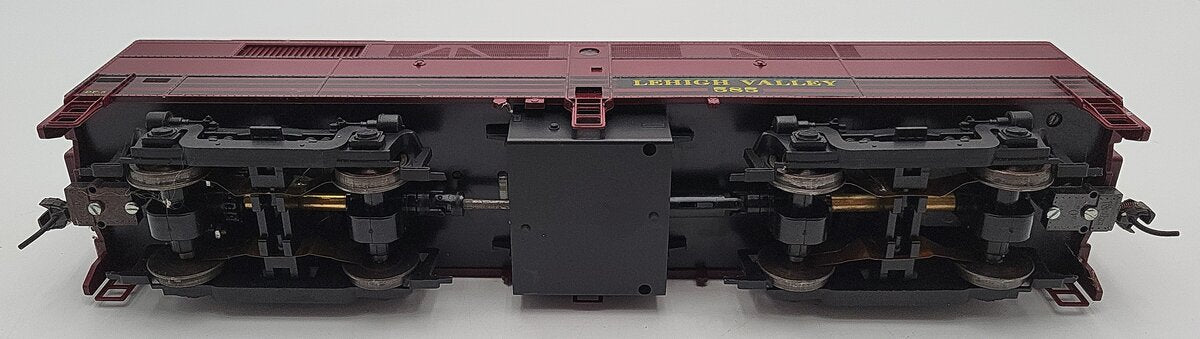 Weaver 6521 Lehigh Valley FA-2 Powered B-unit Diesel Locomotive #585 2-Rail VG/Box