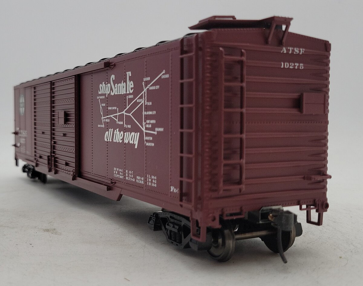 Pecos River Brass 0109-2 O ATSF Santa Fe-Scout Boxcar #10275 (2-Rail) EX/Box