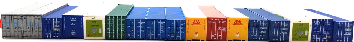 JTC & Other N Scale Assorted Trailer Loads [17] EX