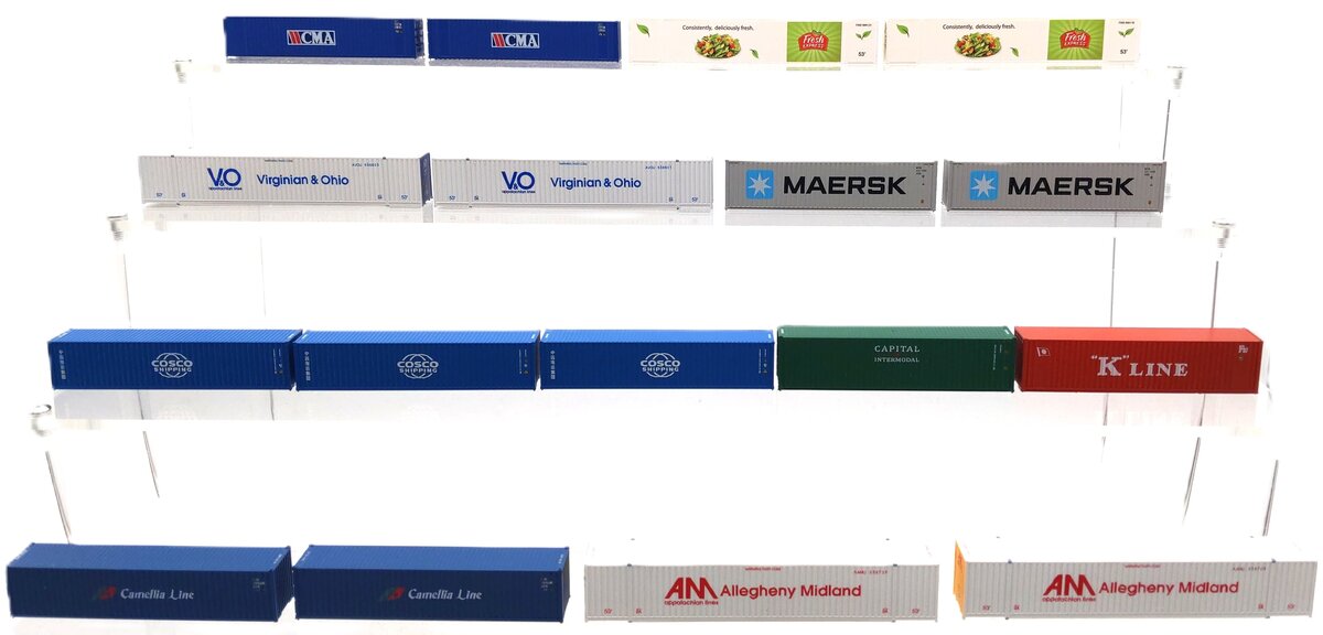 JTC & Other N Scale Assorted Trailer Loads [17] EX