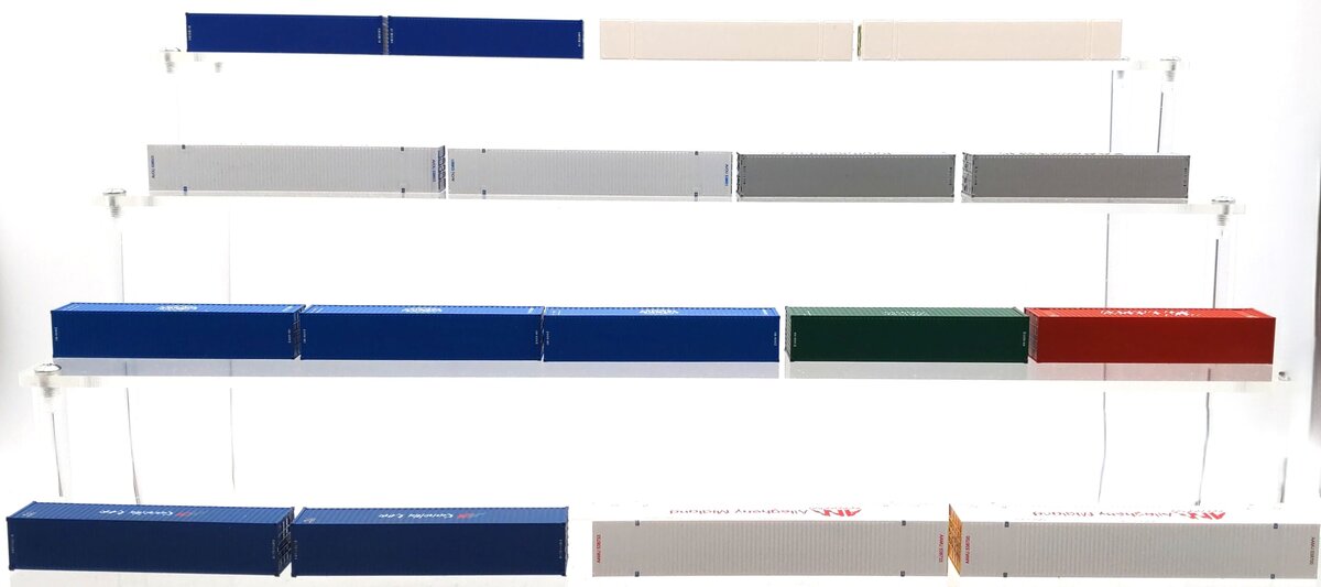 JTC & Other N Scale Assorted Trailer Loads [17] EX