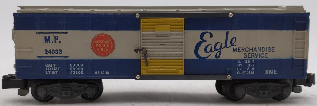 American Flyer 24033 Vintage S Missouri Pacific Boxcar VG