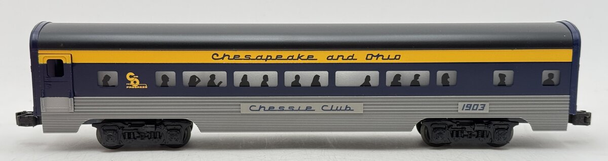 Lionel 6-19148 O Chesapeake & Ohio Aluminum "Chessie Club" Passenger Car #1903 LN/Box
