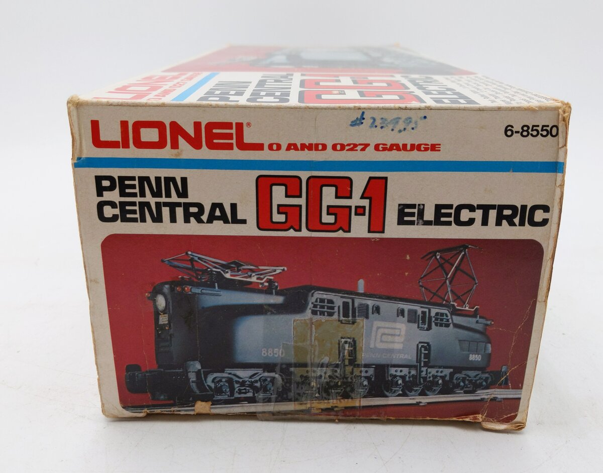 Lionel 6-8550 O Gauge Penn Central GG-1 Electric Locomotive #8850 EX/Box