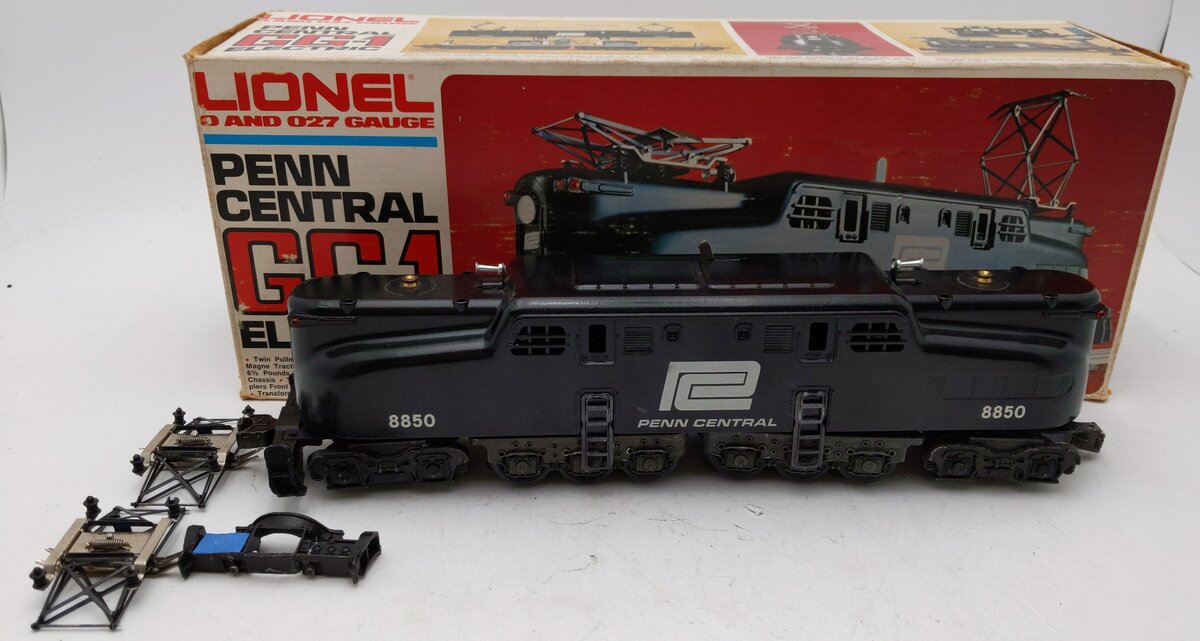 Lionel 6-8550 O Gauge Penn Central GG-1 Electric Locomotive #8850 EX/Box