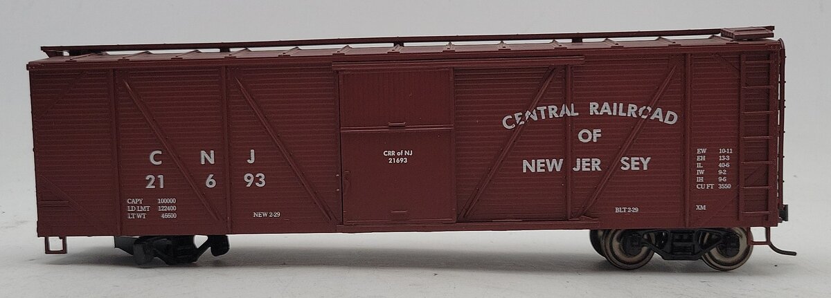 Atlas 7460-3 O CNJ USRA Single- Sheathed Boxcar #20176 (2-Rail) EX/Box
