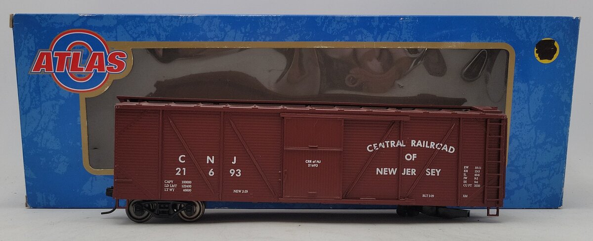 Atlas 7460-3 O CNJ USRA Single- Sheathed Boxcar #20176 (2-Rail) EX/Box