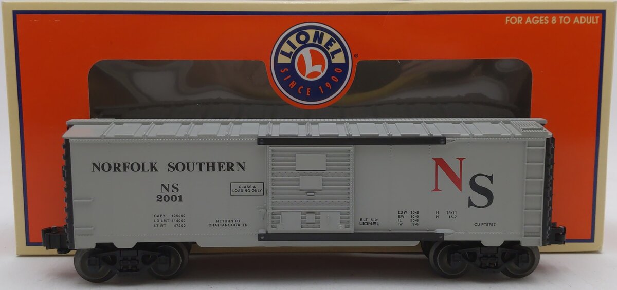 Lionel 6-52221 O Gauge TCA 2001 Norfolk Southern 6464 Boxcar LN/Box